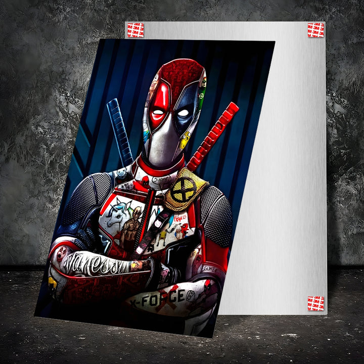 Metal Poster - Superhero Deadpool DP04