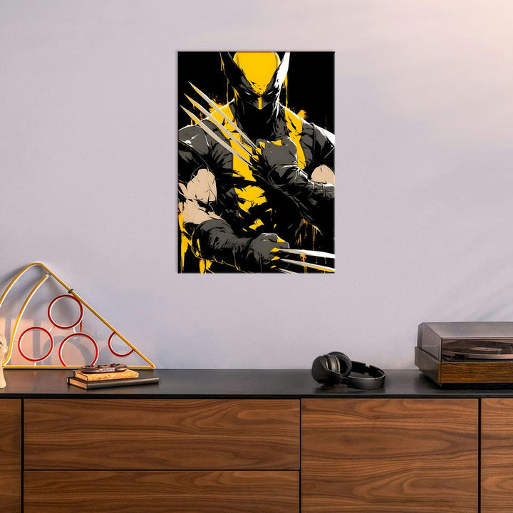 Metal Poster - Superhero Wolverine WOL08