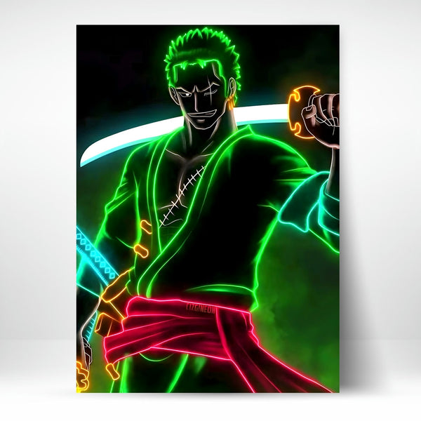 Metal Poster - One Piece Roronoa Zoro OP55