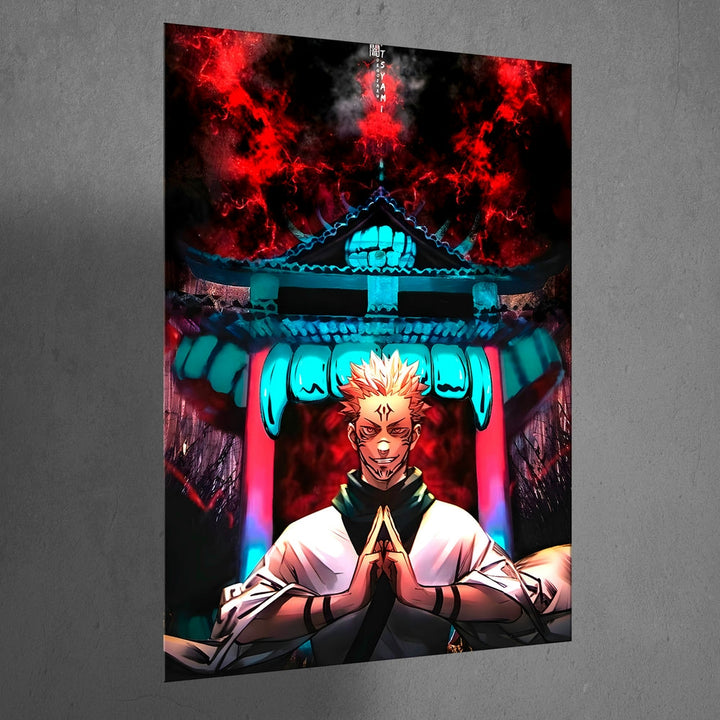 Metal Poster - Anime Sukuna SK11