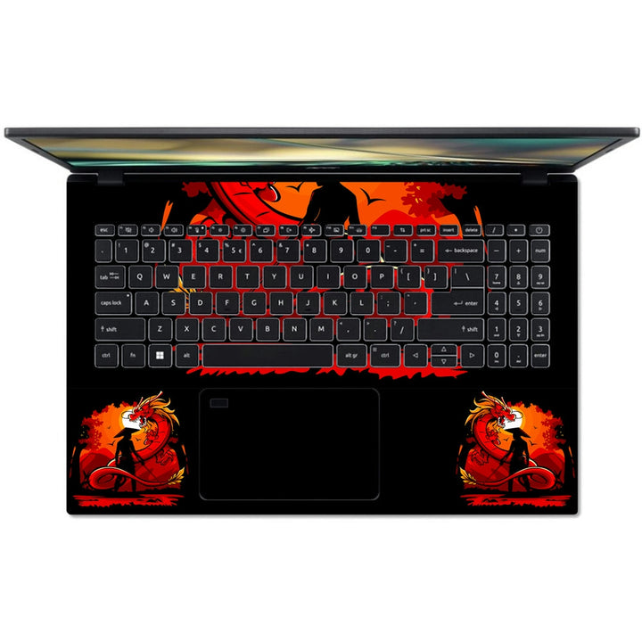 Acer Laptop Skin - Samurai Ninja Man with Sword