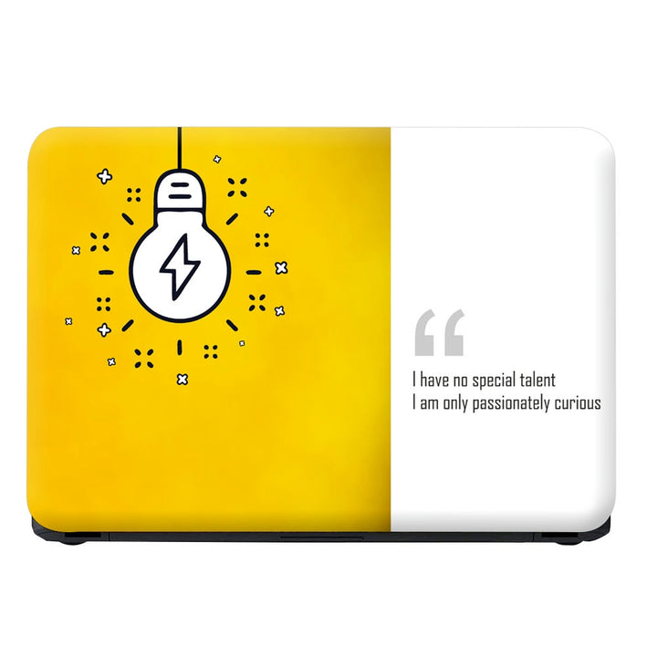 Laptop Skin - Passionately Curious