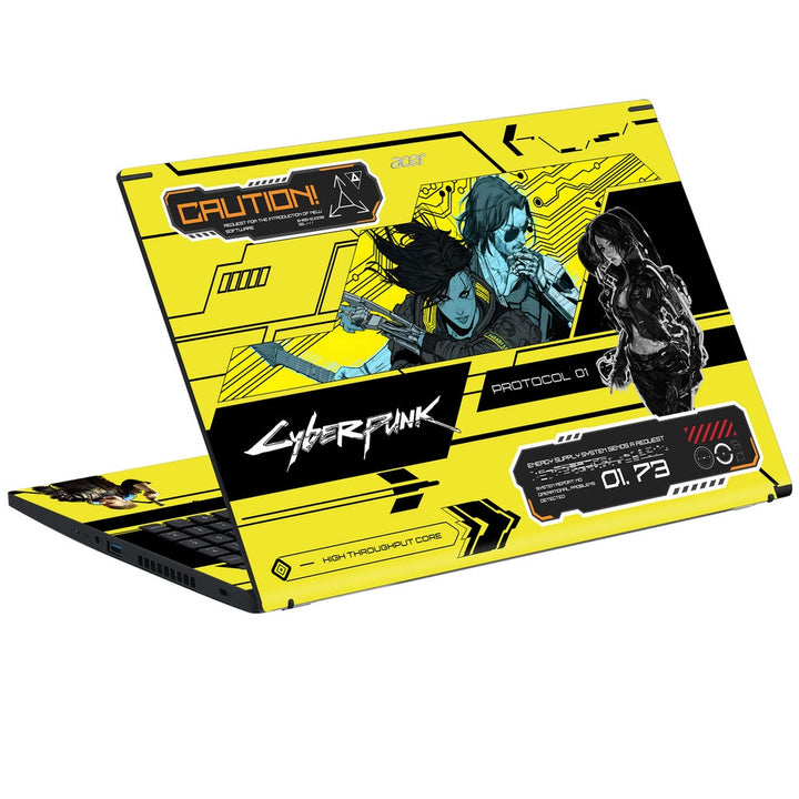 Acer Laptop Skin - Cyberpunk Neon Edge