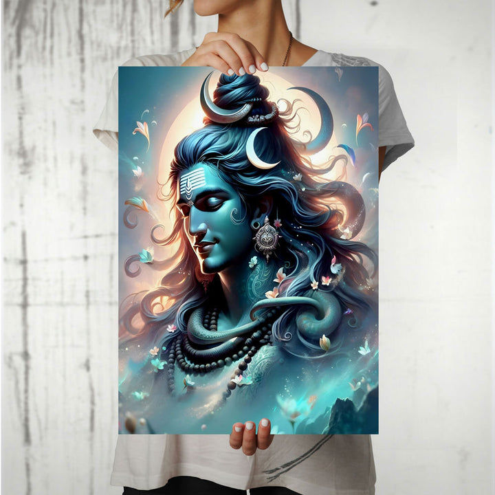 Metal Poster - Lord Shiva LS08