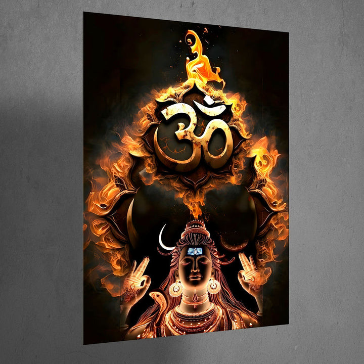 Metal Poster - Lord Shiva LS12