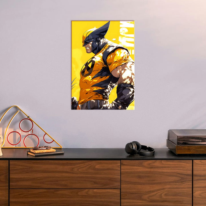 Metal Poster - Superhero Wolverine WOL09