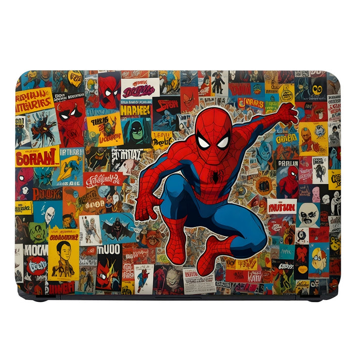 Laptop Skin - Spiderman Jump Collage