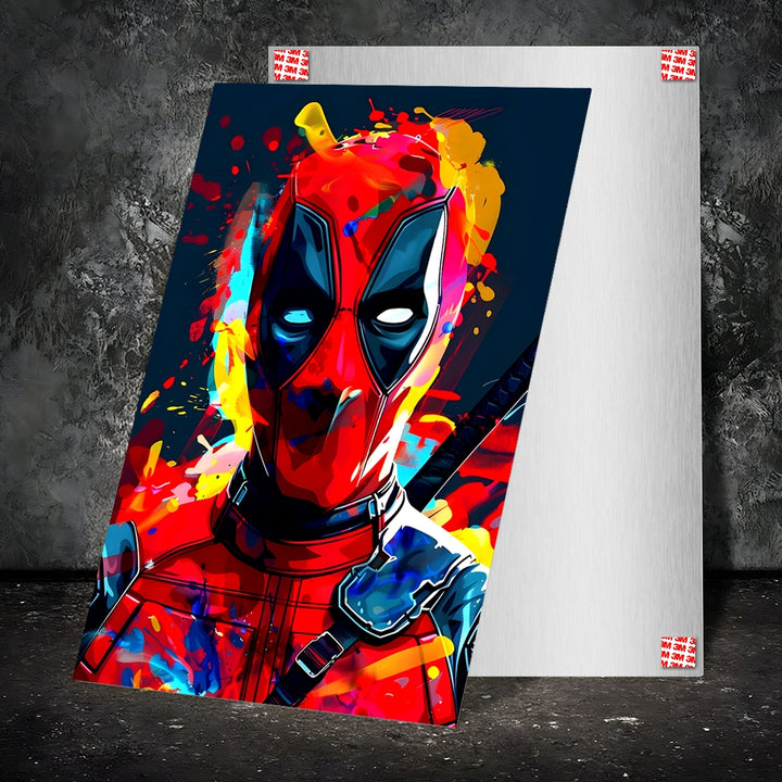 Metal Poster - Superhero Deadpool DP06