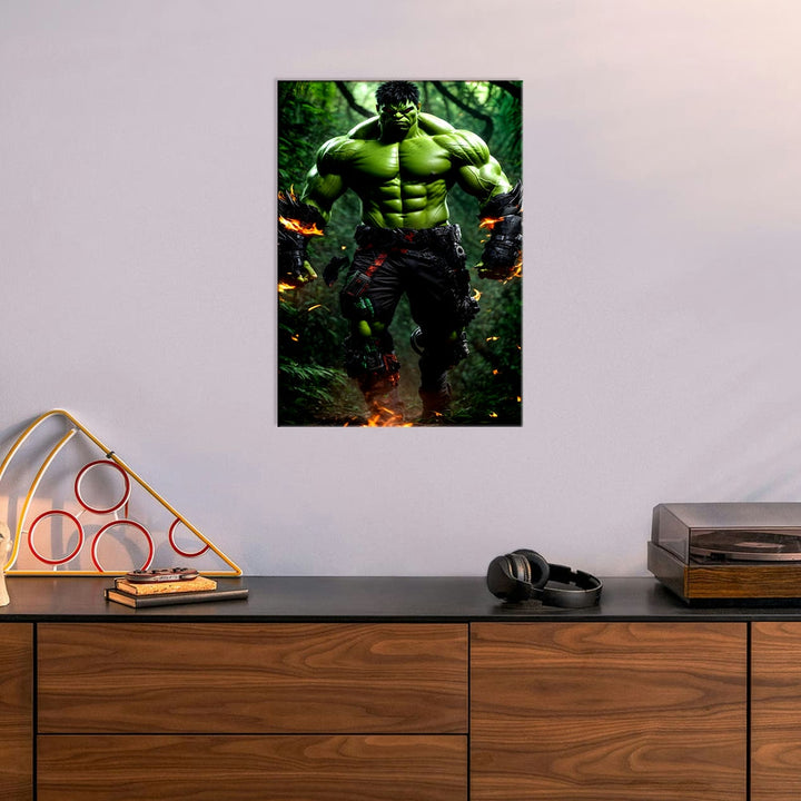 Metal Poster - Superhero Hulk SH02