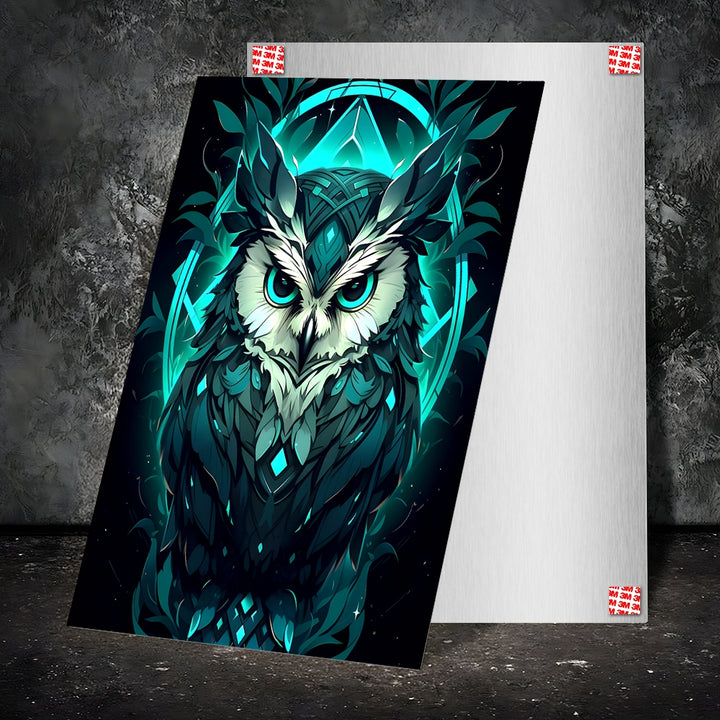 Metal Poster - Wildlife Owl WO04