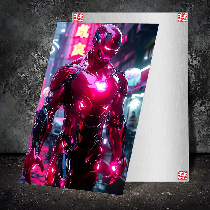 Metal Poster - Superhero Iron Man IM02