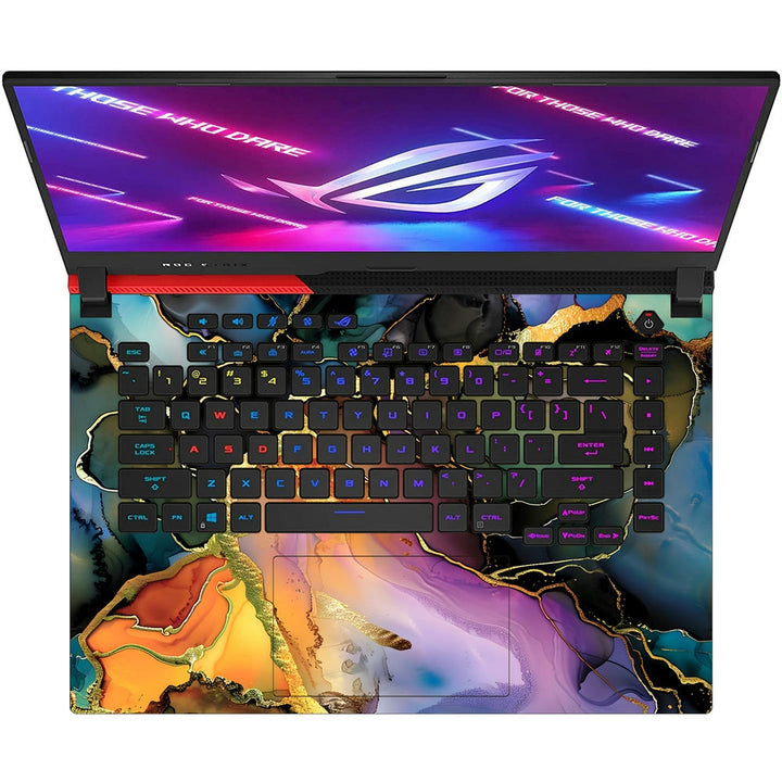 Asus Laptop Skin - Liquid Color Marble