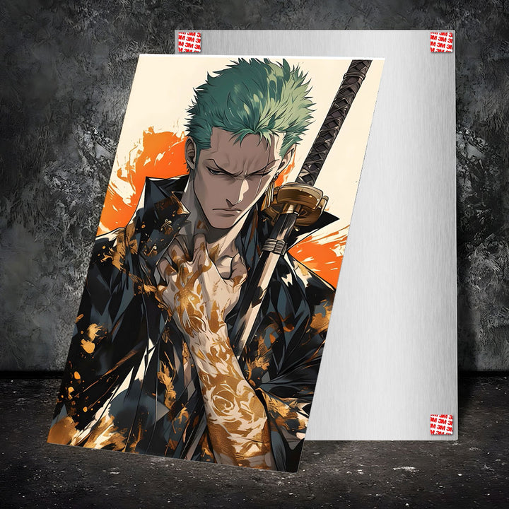 Metal Poster - One Piece Roronoa Zoro OP33