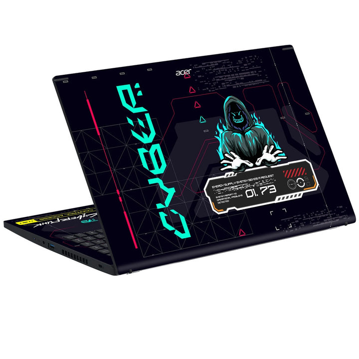 Acer Laptop Skin - Cyberpunk Cyber Sentinel