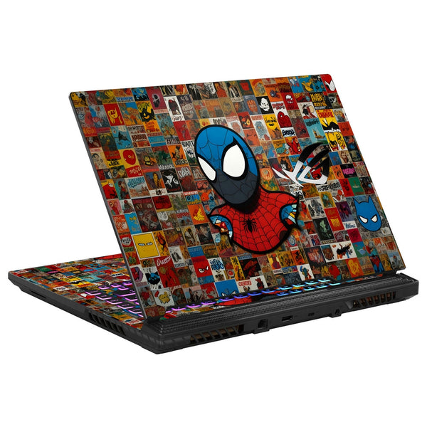 Asus Laptop Skin - Spiderman Collage