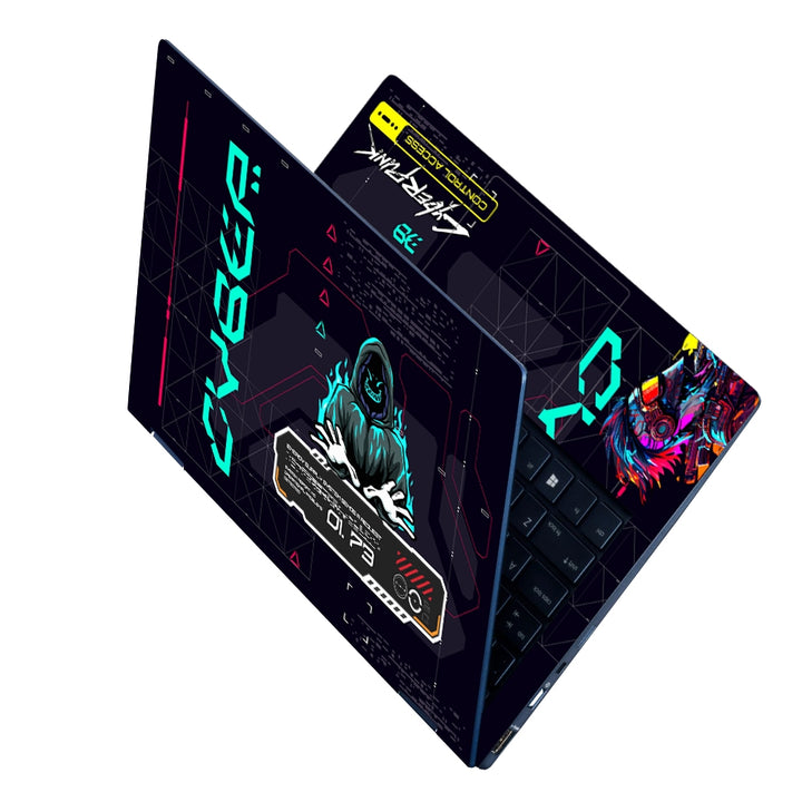 Laptop Skin - Cyberpunk Cyber Sentinel