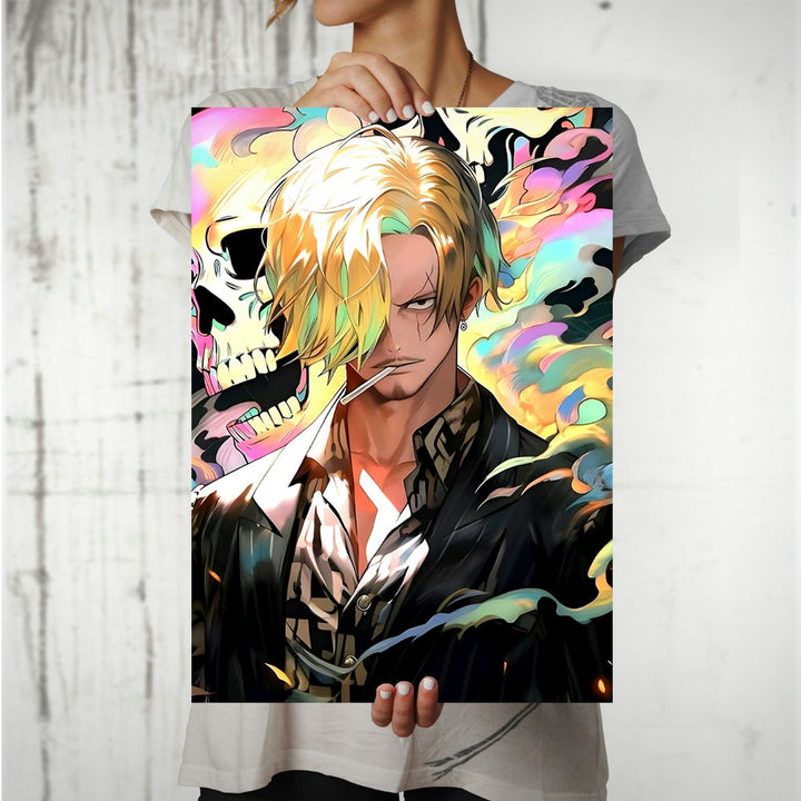 Metal Poster - One Piece Sanji OP53