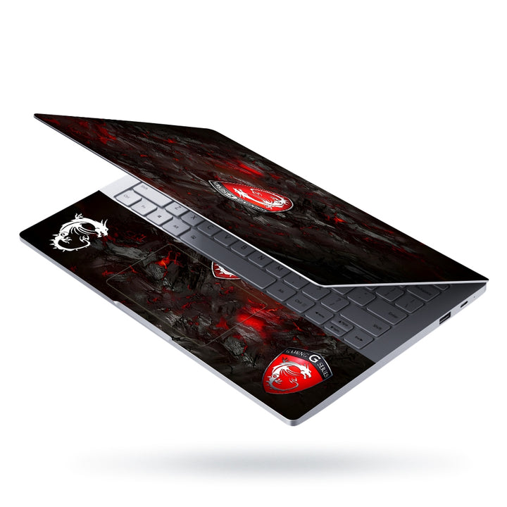 Laptop Skin - Gaming Series Black & Red