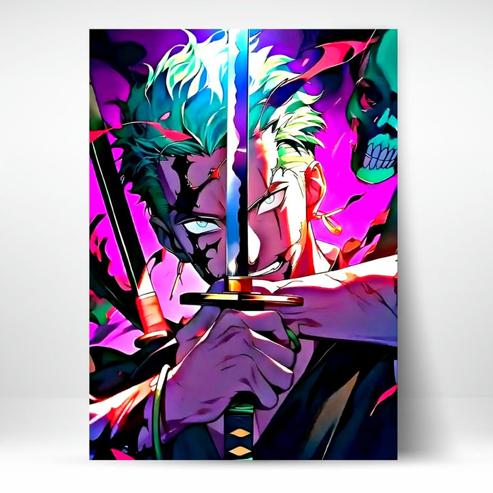 Metal Poster - One Piece Roronoa Zoro OP52