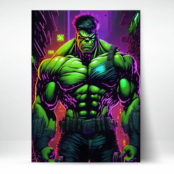 Metal Poster - Superhero Hulk SH01