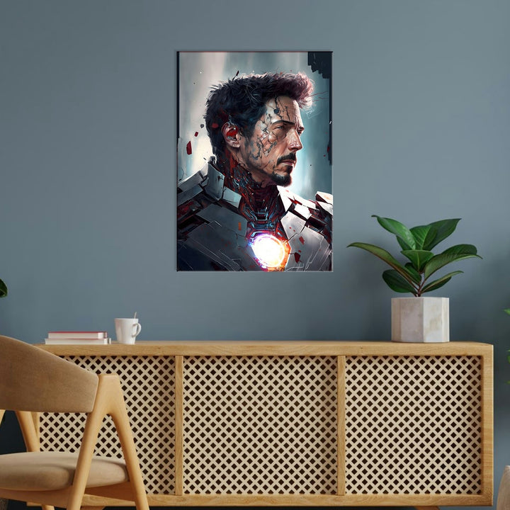 Metal Poster - Superhero Iron Man IM18