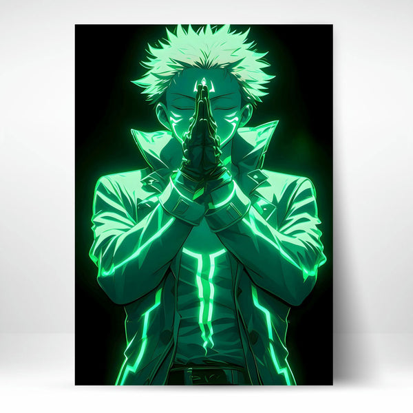 Metal Poster - Anime Sukuna SK03