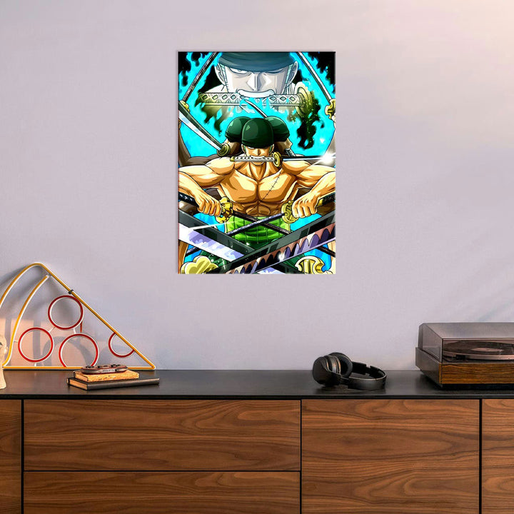 Metal Poster - One Piece Roronoa Zoro OP24