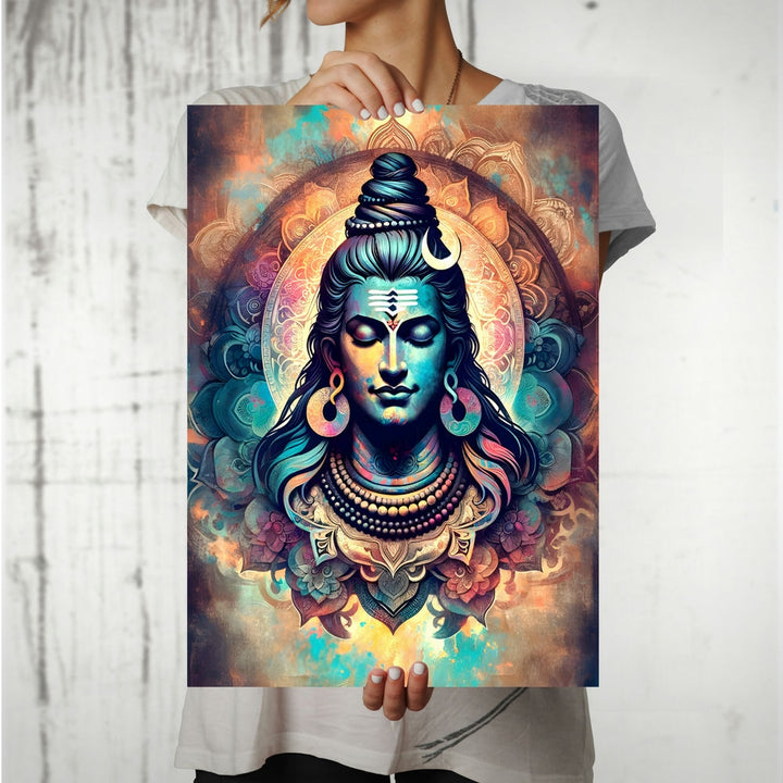 Metal Poster - Lord Shiva LS17