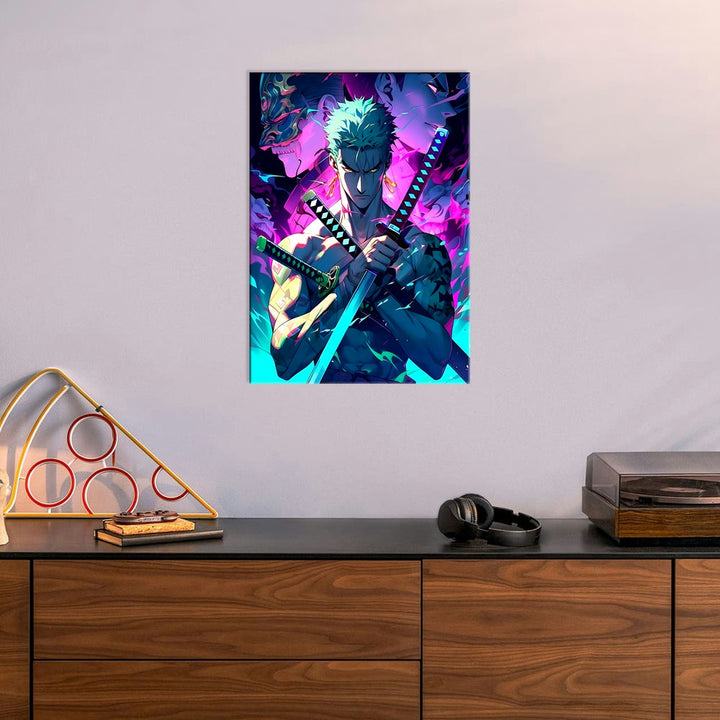 Metal Poster - One Piece Roronoa Zoro OP53