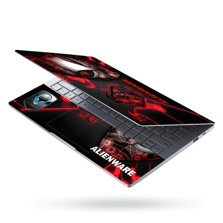 Laptop Skin - Alienware Alien Red Tech