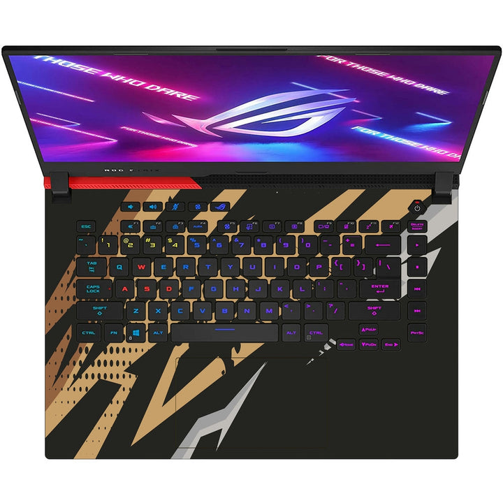 Asus Laptop Skin - Gold Rush