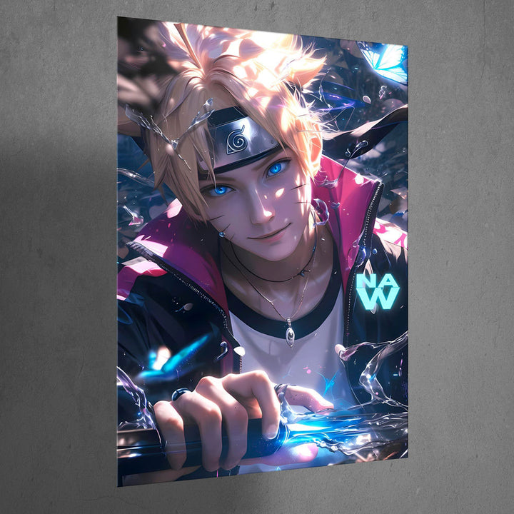 Metal Poster - Boruto Uzumaki