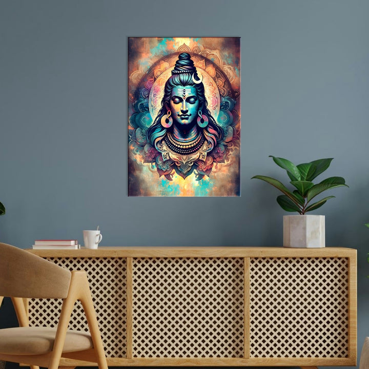 Metal Poster - Lord Shiva LS17