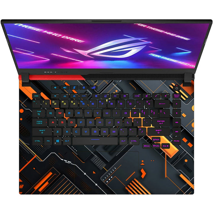 Asus Laptop Skin - High-Tech Circuit Abstract