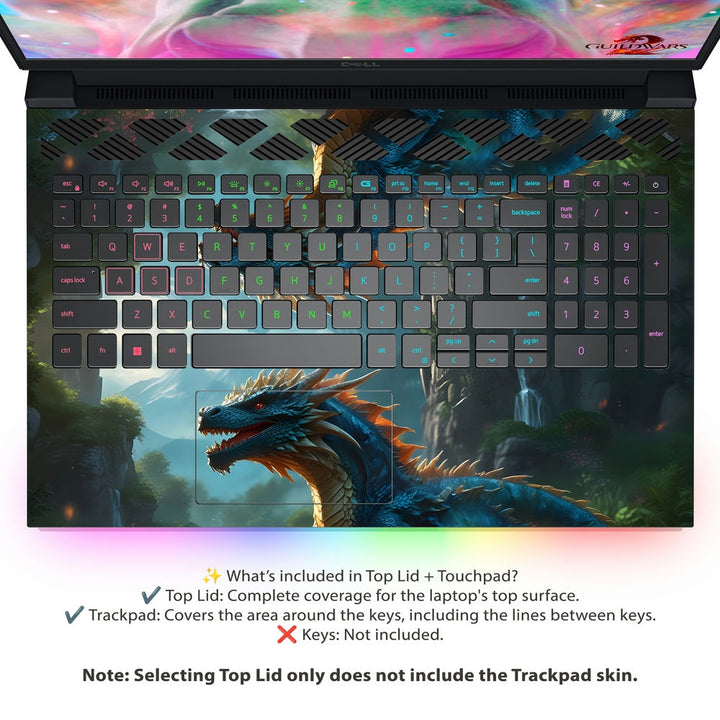 Dell Laptop Skin - Giant Dragon