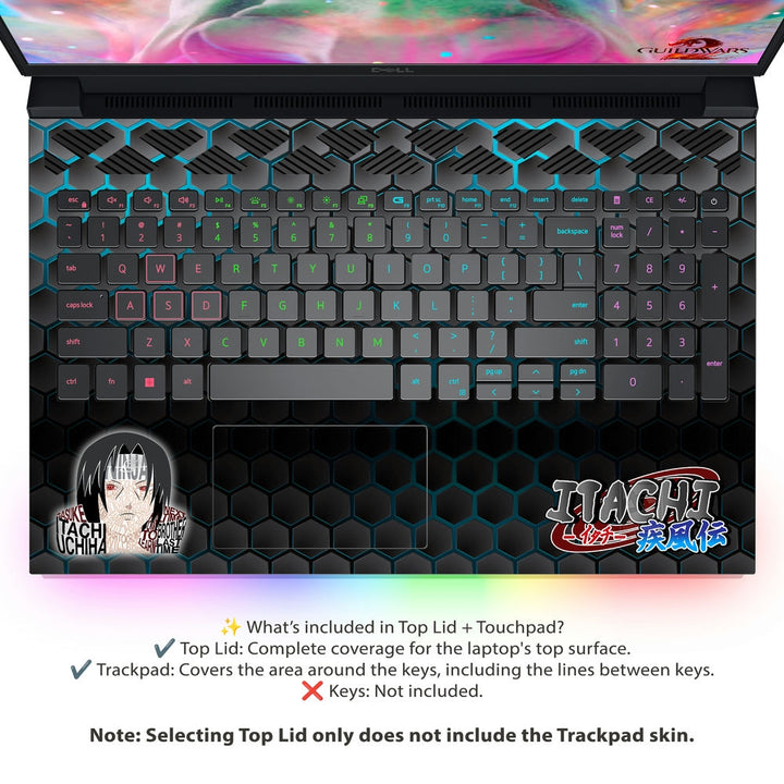 Dell Laptop Skin - Honeycomb Itachi