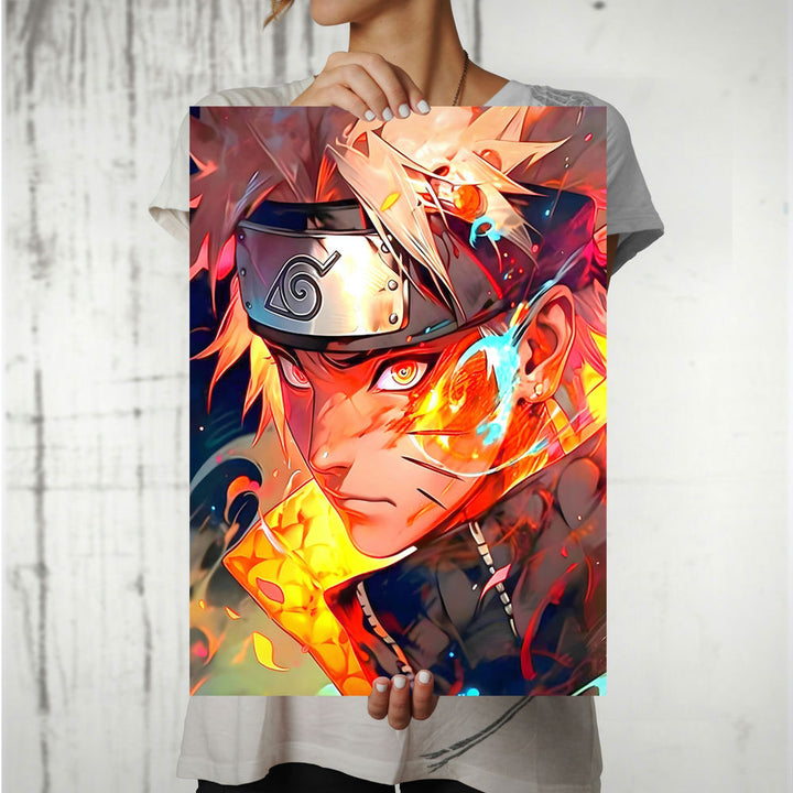 Metal Poster - Naruto Uzumaki NAR02