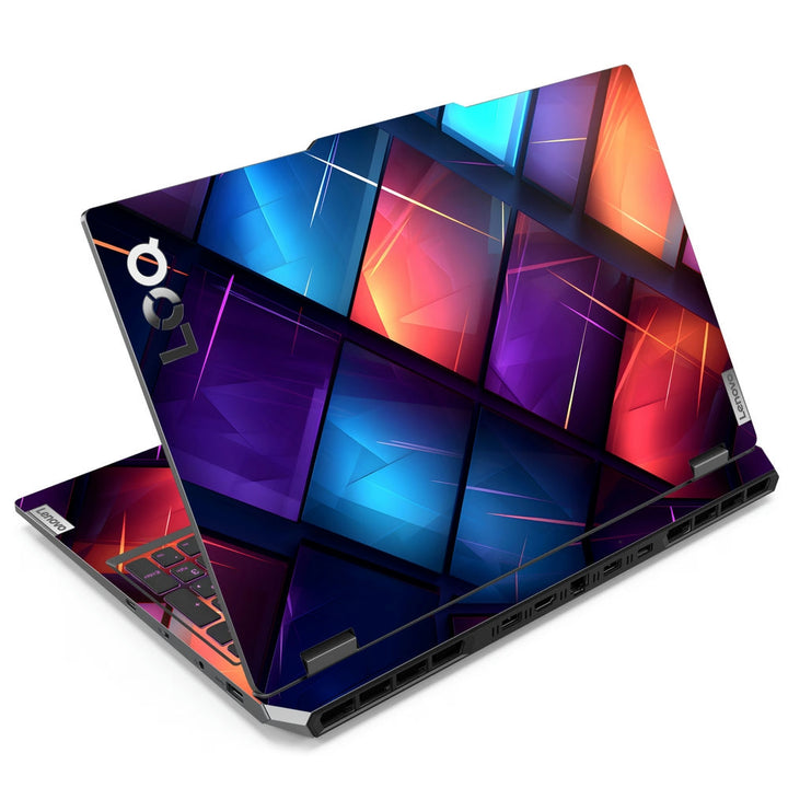 Lenovo LOQ Laptop Skin - Vivid Cube Gradient Mosaic