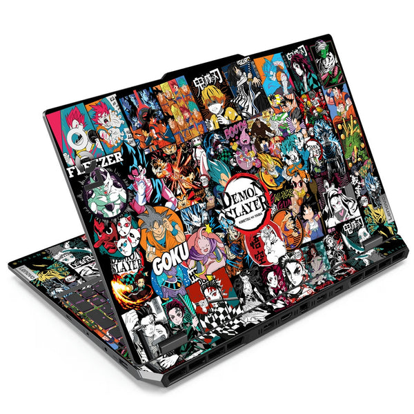 Lenovo LOQ Laptop Skin - Demon Slayer Collage