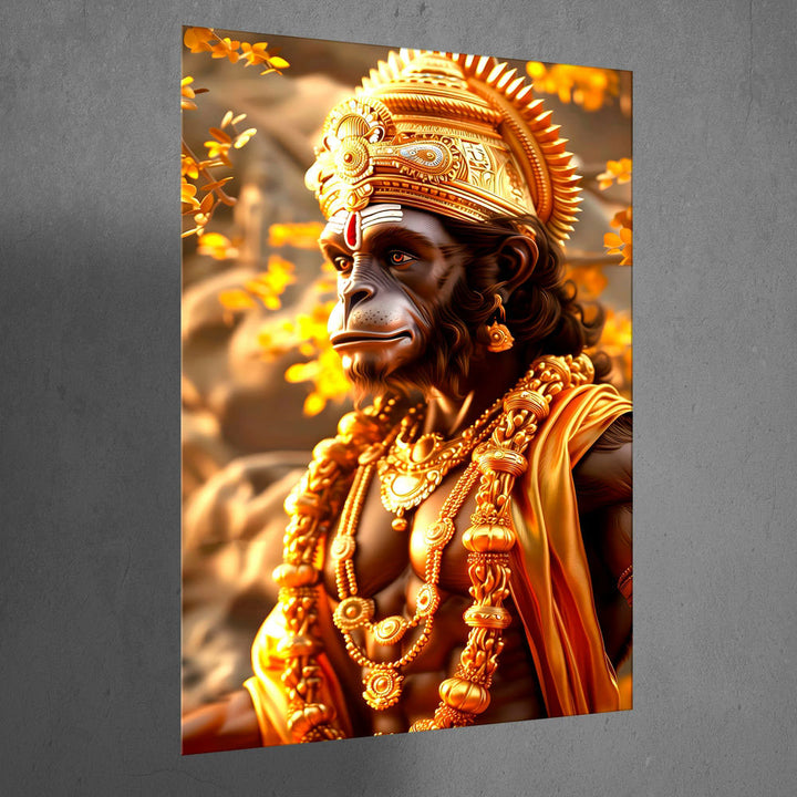 Metal Poster - Lord Hanuman LH01