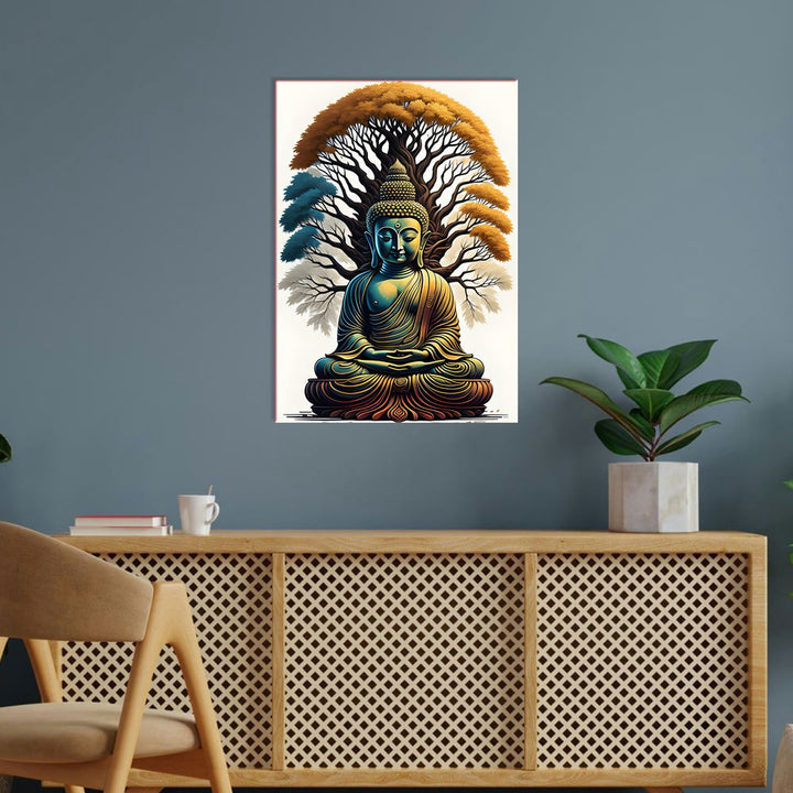 Metal Poster - Lord Buddha LB04