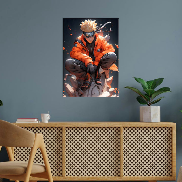 Metal Poster - Naruto Uzumaki NU03