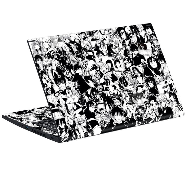 Acer Laptop Skin - Anime Sticker Bomb BW DS2