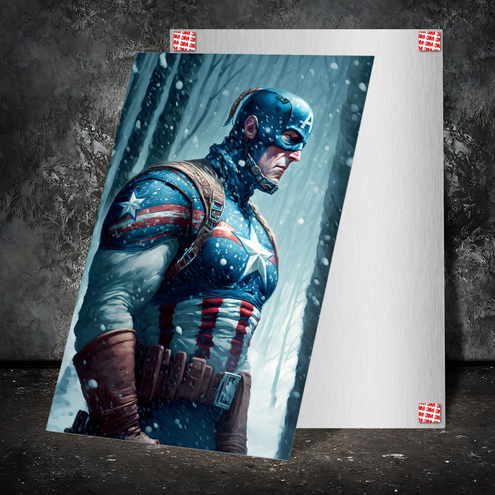 Metal Poster - Superhero Captain America CAP16