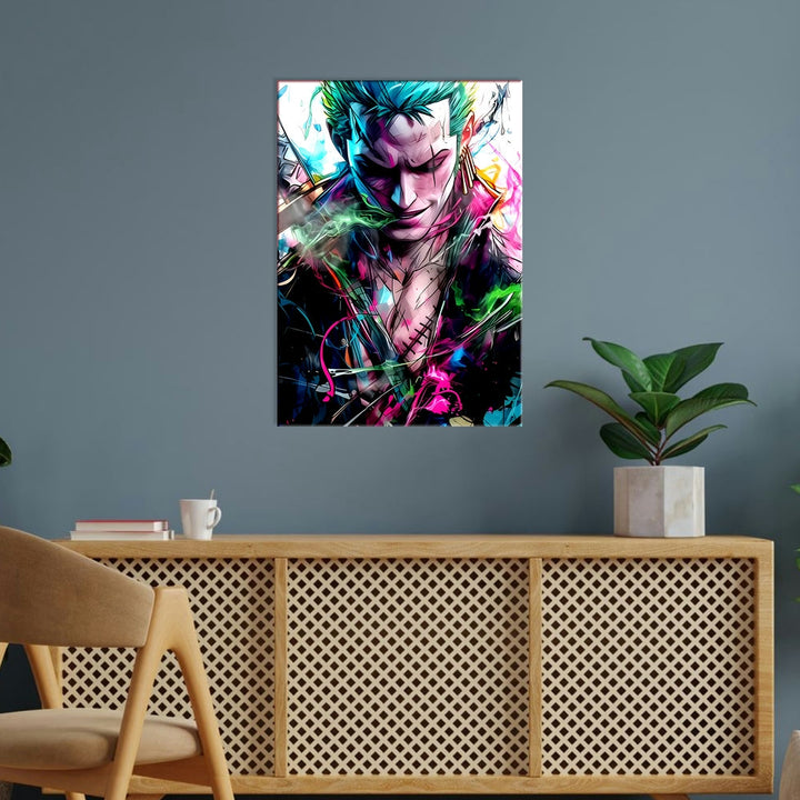 Metal Poster - One Piece Roronoa Zoro OP35