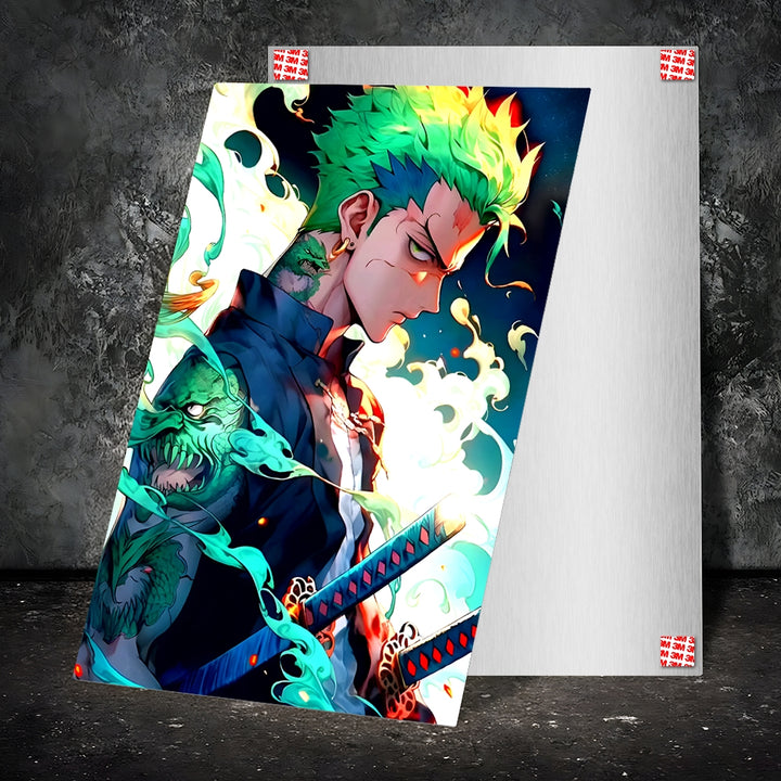 Metal Poster - One Piece Roronoa Zoro OP46