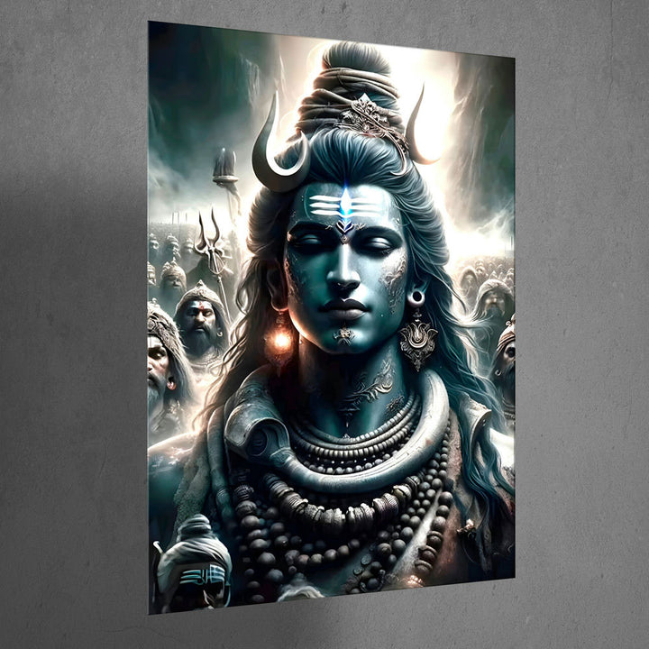 Metal Poster - Lord Shiva LS07