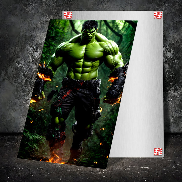 Metal Poster - Superhero Hulk SH02