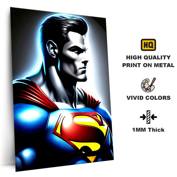 Metal Poster - Superhero Superman SUP07