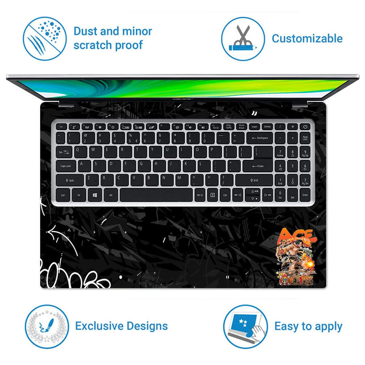 Laptop Skin - One Piece Ace DS2